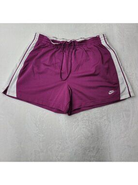 Nike Women's Purple Athletic Shorts Size XL